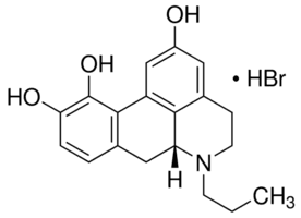 R(−)-2,10,11-Trihydroxy-N-propyl-noraporphine hydrobromide hydrate