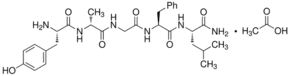 [D-Ala2]-Leucine enkephalinamide acetate salt