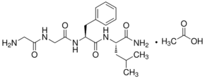 [des-Tyr1]-Leucine enkephalinamide acetate salt