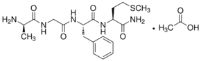 [des-Tyr1, D-Ala2]-Methionine enkephalinamide acetate salt
