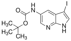 tert-Butyl 3-iodo-1H-pyrrolo[2,3-b]pyridin-5-ylcarbamate