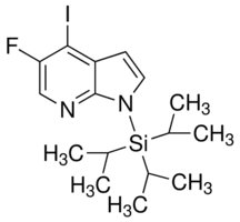 5-Fluoro-4-iodo-1-(triisopropylsilyl)-1H-pyrrolo[2,3-b]pyridine
