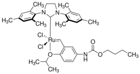 Dichloro[1,3-bis(2,4,6-trimethylphenyl)-2-imidazolidinylidene](3-phenyl-1H-inden-1-ylidene)(pyridyl)ruthenium(II)