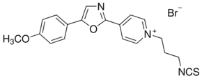 1-(3-Isothiocyanatopropyl)-4-[5-(4-methoxyphenyl)-2-oxazolyl]pyridinium bromide
