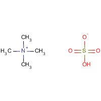 Tetramethylammonium hydrogen sulfate monohydrate