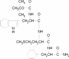 Boc-Trp-Met-Phe amide