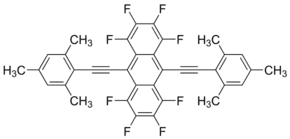 1,2,3,4,5,6,7,8-Octafluoro-9,10-bis[2-(2,4,6-trimethylphenyl)ethynyl]anthracene