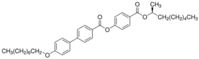 (S)-4-[(1-Methylheptyloxy)carbonyl]phenyl 4′-octyloxy-4-biphenylcarboxylate