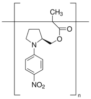 Poly [[(S)-1-(4-nitrophenyl)-2-pyrrolidinemethyl]methacrylate]