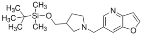 6-((3-((tert-Butyldimethylsilyloxy)methyl)pyrrolidin-1-yl)methyl)furo[3,2-b]pyridine
