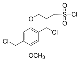 3-[2,5-Bis(chloromethyl)-4-methoxyphenoxy]-1-propanesulfonyl chloride