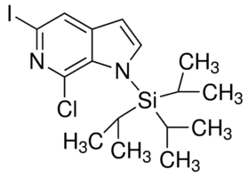 7-Chloro-5-iodo-1-(triisopropylsilyl)-1H-pyrrolo[2,3-c]pyridine