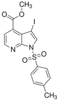 Methyl 3-iodo-1-tosyl-1H-pyrrolo[2,3-b]pyridine-4-carboxylate