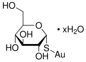 Aurothioglucose hydrate