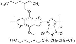 Poly[(5,6-dihydro-5-octyl-4,6-dioxo-4H-thieno[3,4-c]pyrrole-1,3-diyl)[4,8-bis[(2-ethylhexyl)oxy]benzo[1,2-b:4,5-b′]dithiophene-2,6-diyl]]