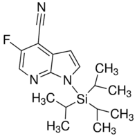 5-Fluoro-1-(triisopropylsilyl)-1H-pyrrolo[2,3-b]pyridine-4-carbonitrile