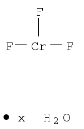 Chromium(III) fluoride tetrahydrate
