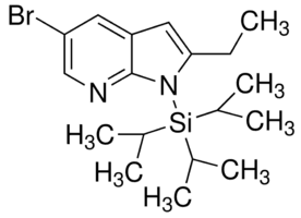 5-Bromo-2-ethyl-1-(triisopropylsilyl)-1H-pyrrolo[2,3-b]pyridine