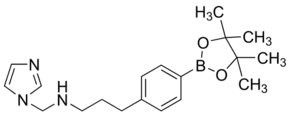 4-[(3-(1H-Imidazol-1-yl)propyl)aminomethyl]phenylboronic acid pinacol ester