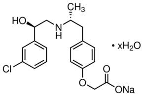 BRL 37344 sodium salt hydrate