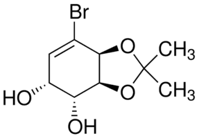 [3aS-(3aα,4α,5α,7aα)]-7-Bromo-3a,4,5,7a-tetrahydro-2,2-dimethyl-1,3-benzodioxole-4,5-diol