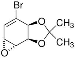 [3aS-(3aα,5aβ,6aβ,6bα)]-4-Bromo-3a,5a,6a,6b-tetrahydro-2,2-dimethyloxireno[e]-1,3-benzodioxole
