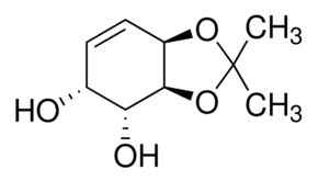 [3aS-(3aα,4α,5α,7aα)]-3a,4,5,7a-Tetrahydro-2,2-dimethyl-1,3-benzodioxole-4,5-diol