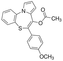5-(4-Methoxyphenyl)pyrrolo[2,1-d][1,5]benzothiazepin-4-ol acetate