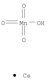 Cesium permanganate