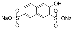 3-Hydroxynaphthalene-2,7-disulfonic acid disodium salt