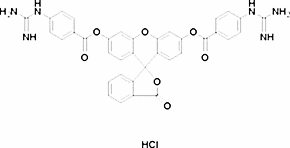 Fluorescein di-(p-guanidinobenzoate) hydrochloride