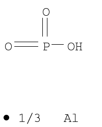 Aluminum metaphosphate