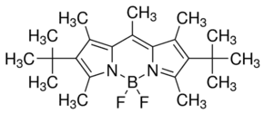 Difluoro(4-(1,1-dimethylethyl)-2-{1-[4-(1,1-dimethylethyl)-3,5-dimethyl-2H-pyrrol-2-ylidene-N]ethyl}-3,5-dimethyl-1H-pyrrol-2-ylidene-N]ethyl}-3,5-dim