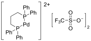 [1,3-Bis(diphenylphosphino)propane]palladium(II) triflate
