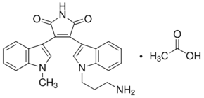Bisindolylmaleimide VIII acetate salt