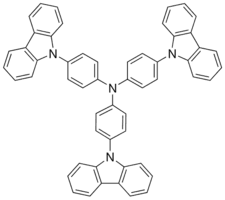 Tris(4-carbazoyl-9-ylphenyl)amine