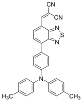 2-[(7-{4-[N,N-Bis(4-methylphenyl)amino]phenyl}-2,1,3-benzothiadiazol-4-yl)methylene]propanedinitrile
