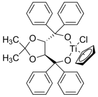 Chlorocyclopentadienyl[(4S,5S)-2,2-dimethyl-α,α,α′,α′-tetraphenyl-1,3-dioxolane-4,5-dimethanolato]titanium