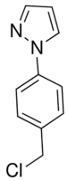 1-[4-(Chloromethyl)phenyl]-1H-pyrazole