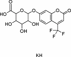 4-Trifluoromethylumbelliferyl glucuronide potassium salt