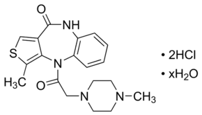 Telenzepine dihydrochloride hydrate