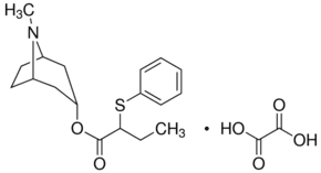 Tropine 2-(phenylthio)butanoate oxalate salt