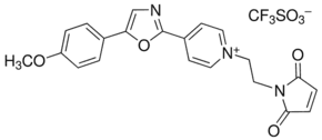 1-[2-(Maleimido)ethyl]-4-[5-(4-methoxyphenyl)-2-oxazolyl]pyridinium triflate