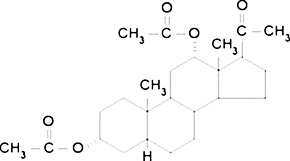 3α,12α-Dihydroxy-5β-pregnan-20-one 3,12-diacetate