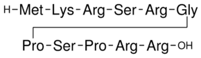 Met-Lys-[Ser2, Arg3, Pro5, Arg8]-Bradykinin