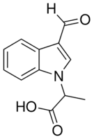 2-(3-Formyl-1H-indol-1-yl)propanoic acid