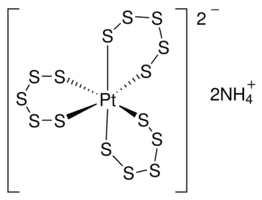 Ammonium tris(pentasulfido)platinate(IV)
