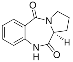 (S)-(+)-2,3-Dihydro-1H-pyrrolo[2,1-c][1,4]benzodiazepine-5,11(10H,11aH)-dione