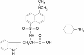 Nα-Dansyl-L-tryptophan cyclohexylammonium salt