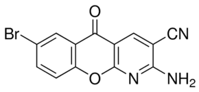 2-Amino-7-bromo-5-oxo-5H-[1]benzopyrano[2,3-b]pyridine-3-carbonitrile